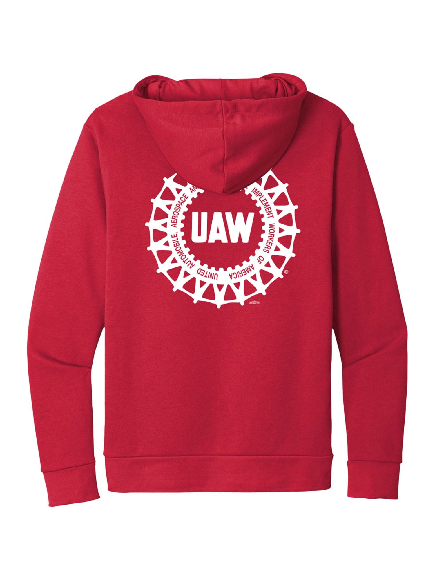 Hooded Pullover Sweatshirt - UAW Logo