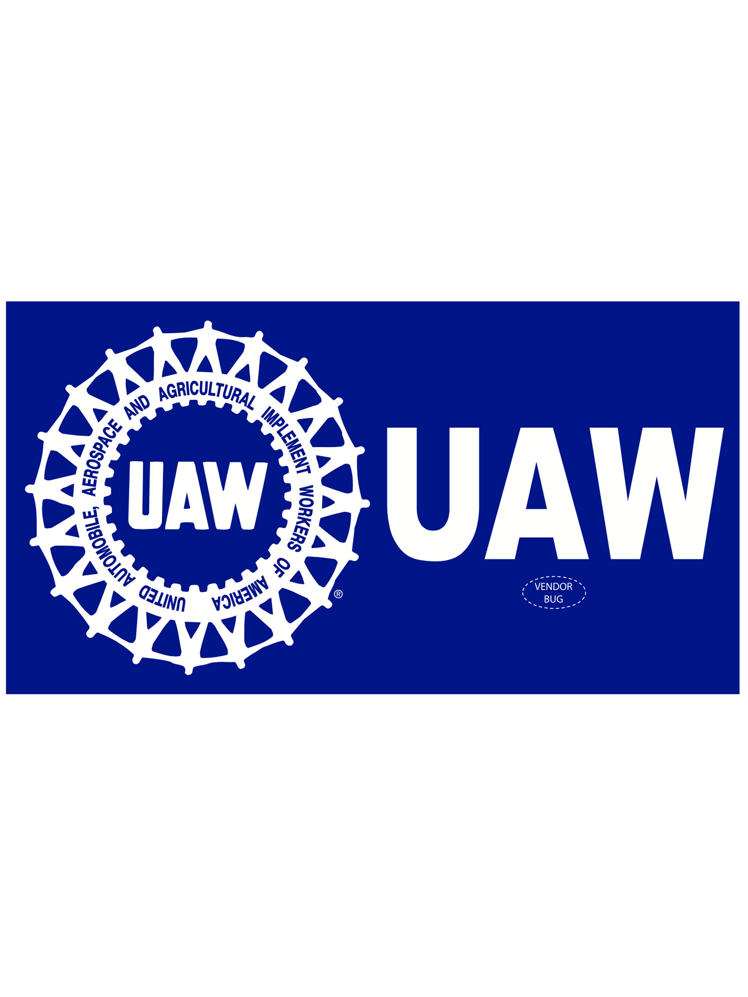 Bumper Sticker - UAW Logo
